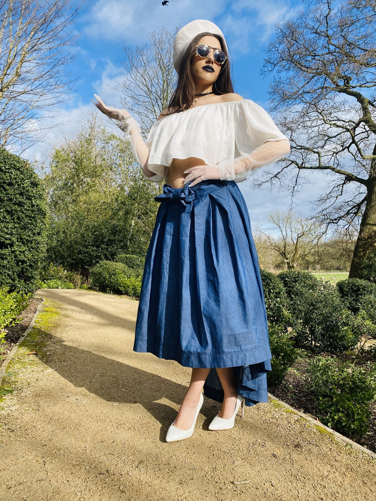 Bluebell Poofy Layered Skirt - One Wear Freedom front 2