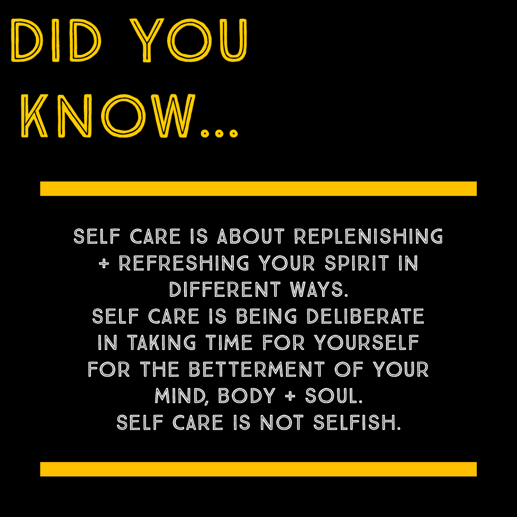 Self Care is Not Selfish - One Wear Freedom