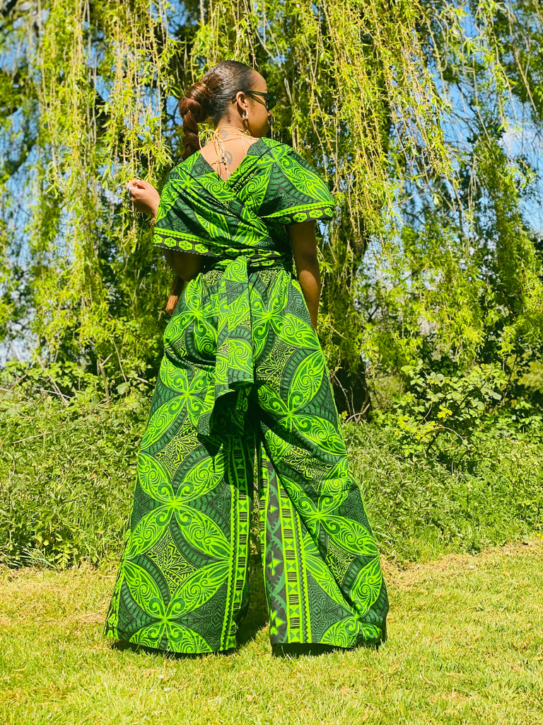 Evergreen Fiji Multi-Wrap Jumpsuit - One Wear Freedom #product_tags#