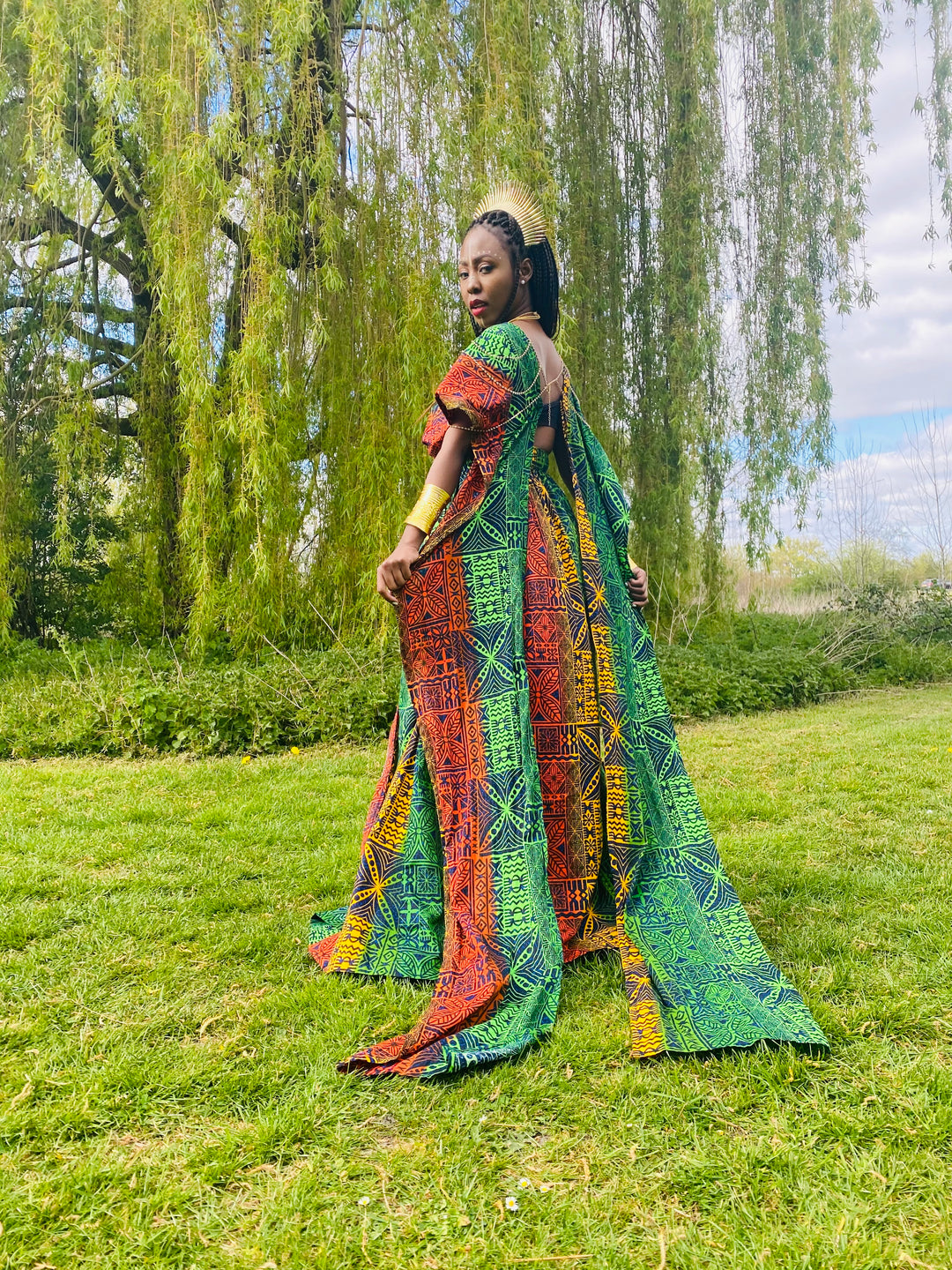 Faded Fiji Multi-Wrap Maxi Dress - One Wear Freedom 