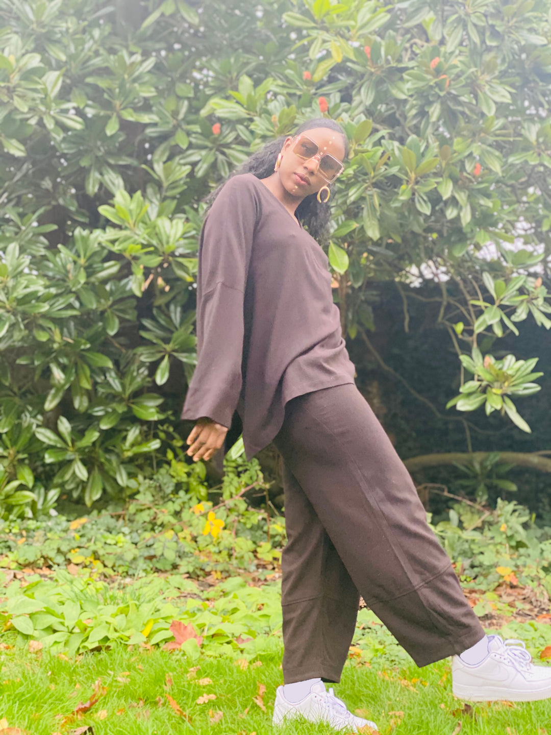 Laidback Brown Oska Co-ord - One Wear Freedom