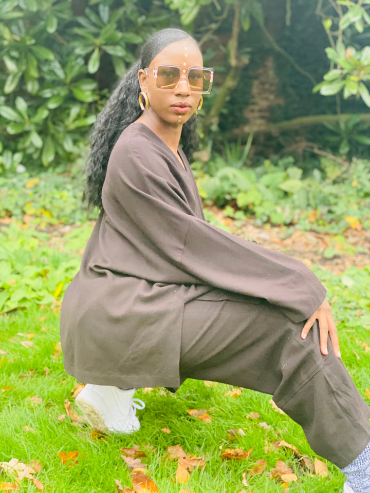 Laidback Brown Oska Co-ord - One Wear Freedom