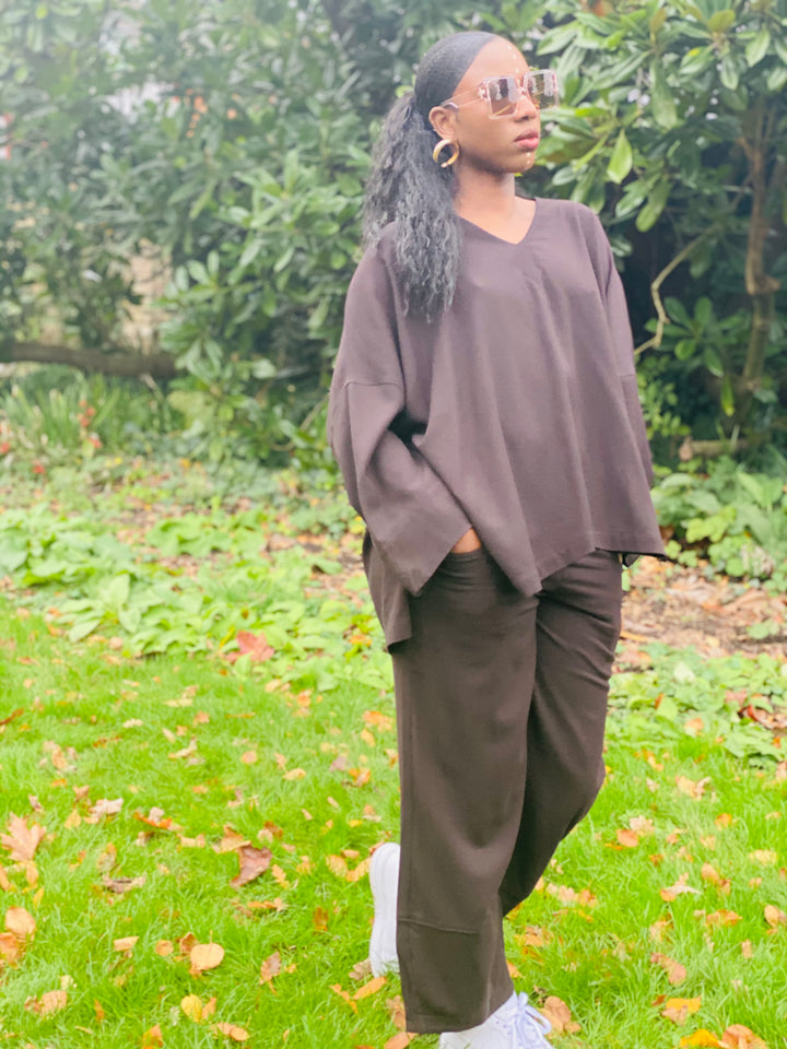 Laidback Brown Oska Co-ord - One Wear Freedom