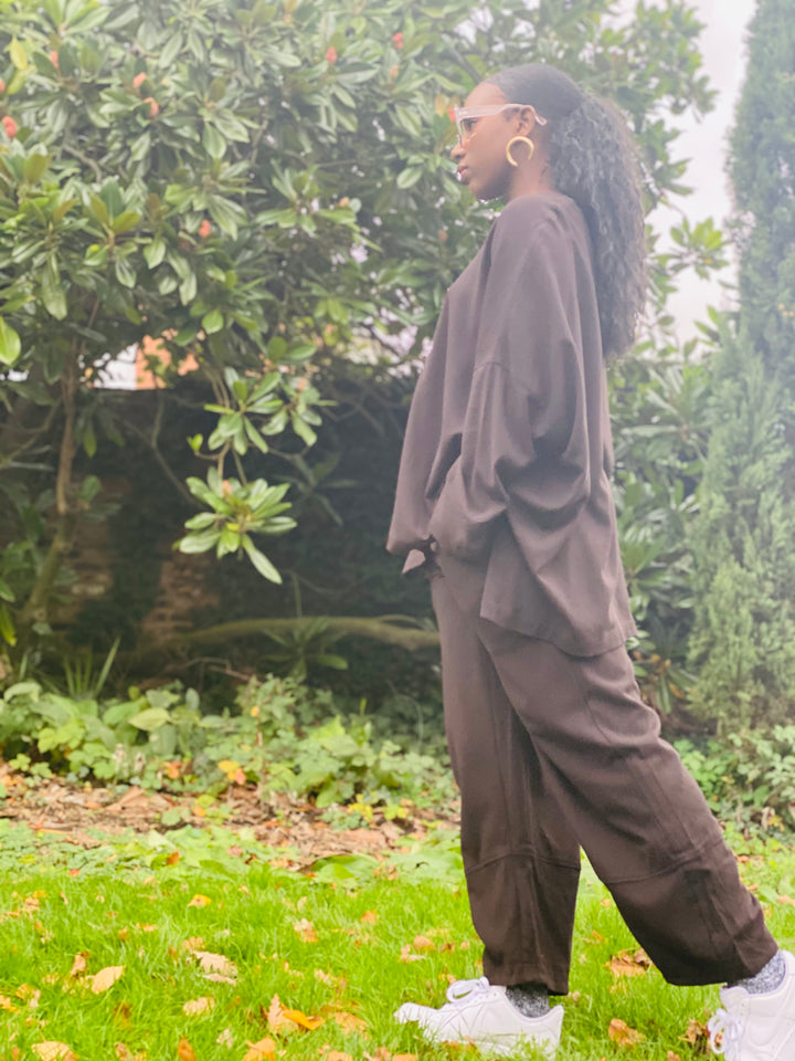 Laidback Brown Oska Co-ord - One Wear Freedom
