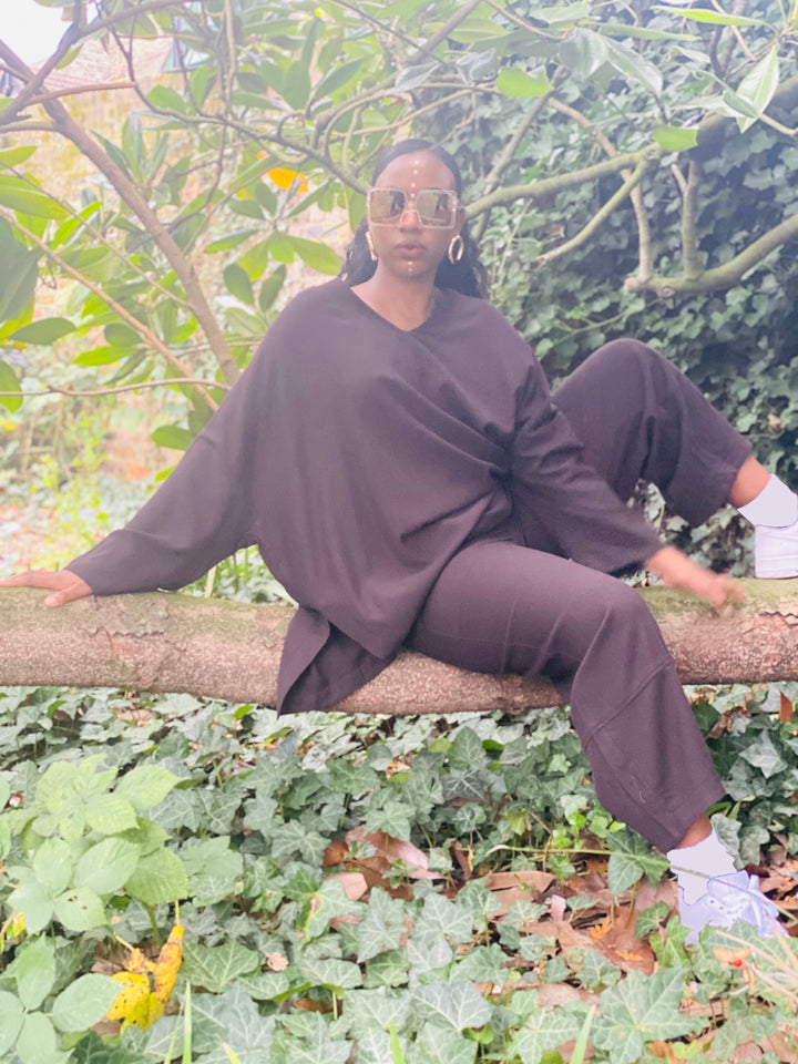 Laidback Brown Oska Co-ord - One Wear Freedom