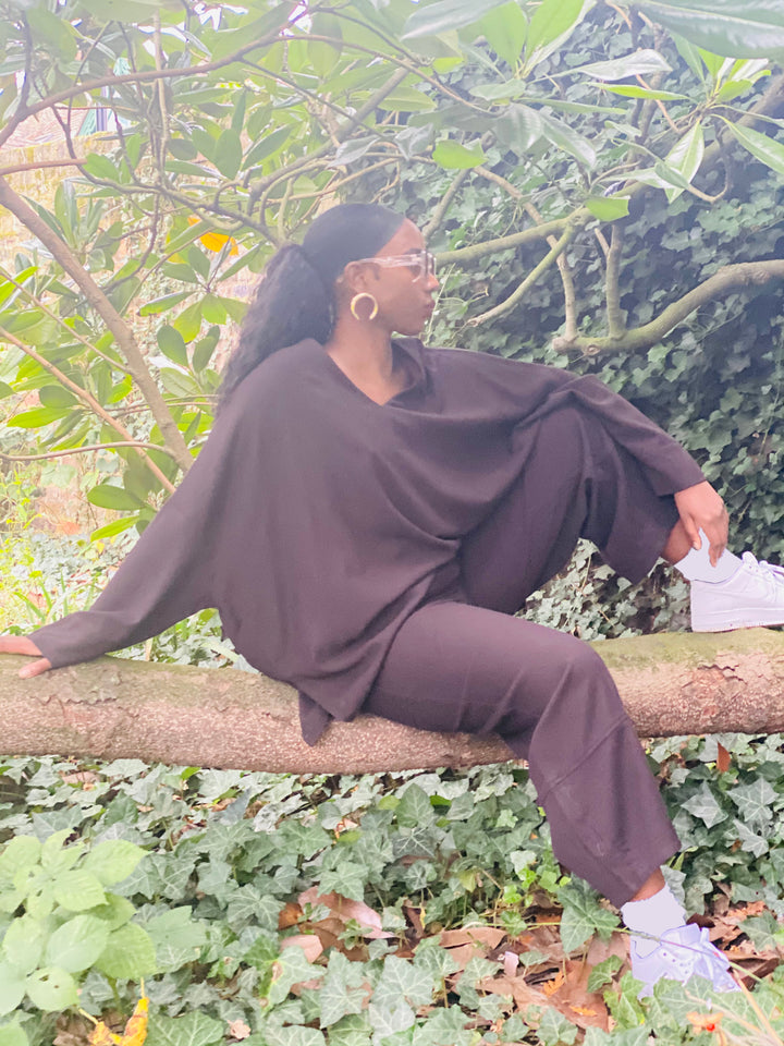 Laidback Brown Oska Co-ord - One Wear Freedom