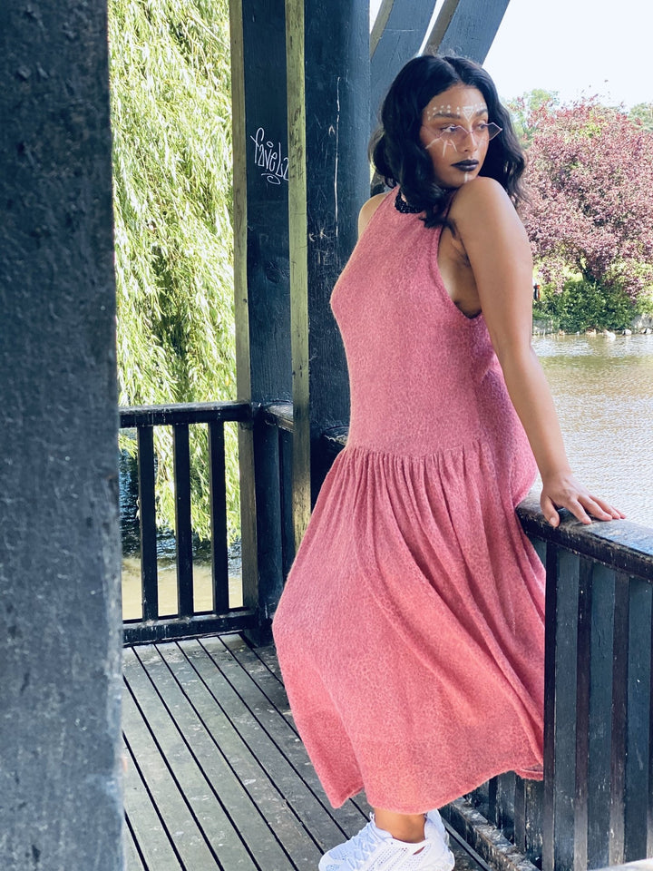 Azalea Dusty Pink Maxi Dress - One Wear Freedom 