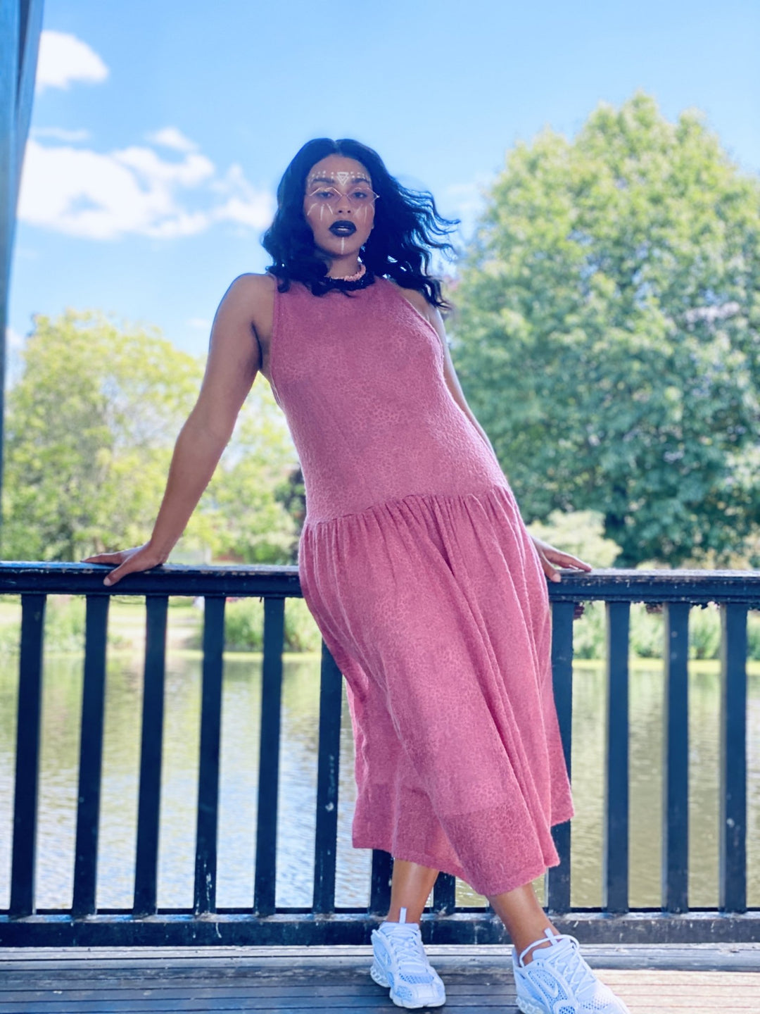 Azalea Dusty Pink Maxi Dress - One Wear Freedom #product_tags#