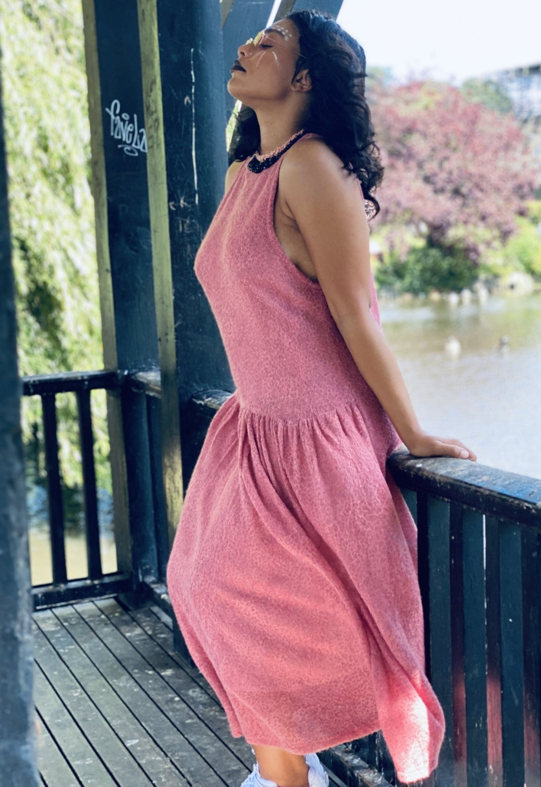 Azalea Dusty Pink Maxi Dress - One Wear Freedom 