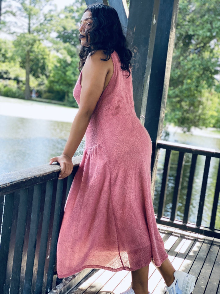 Azalea Dusty Pink Maxi Dress - One Wear Freedom 