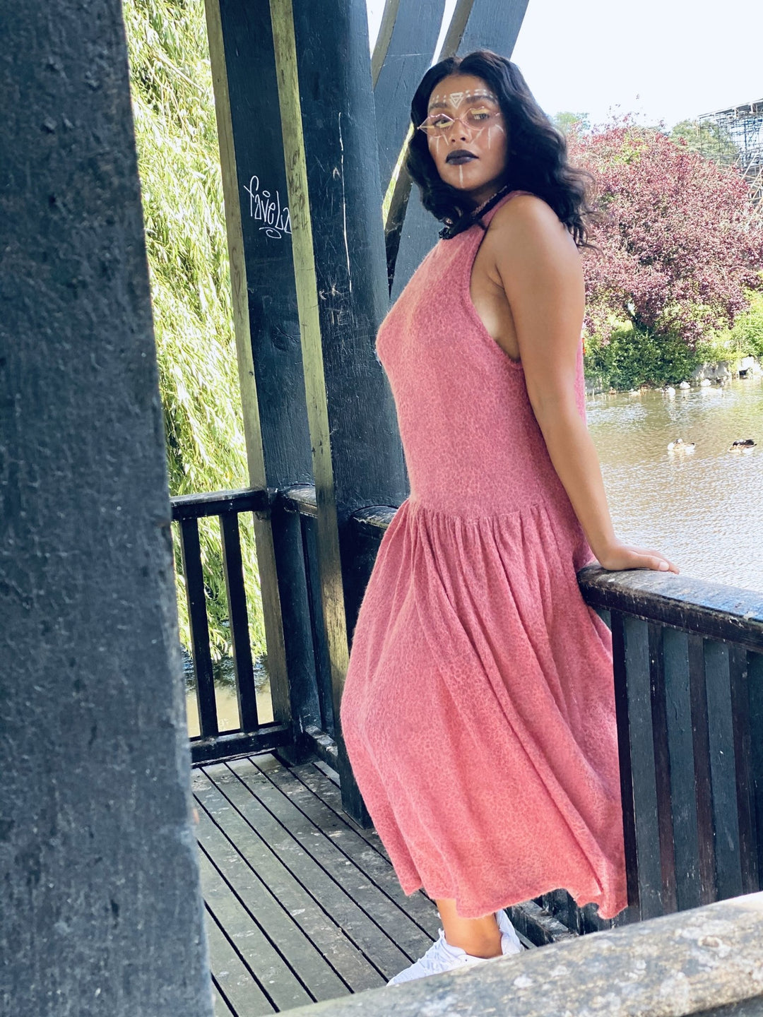 Azalea Dusty Pink Maxi Dress - One Wear Freedom 
