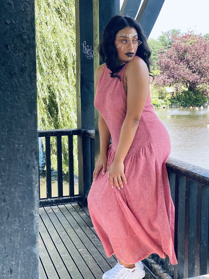 Azalea Dusty Pink Maxi Dress - One Wear Freedom 