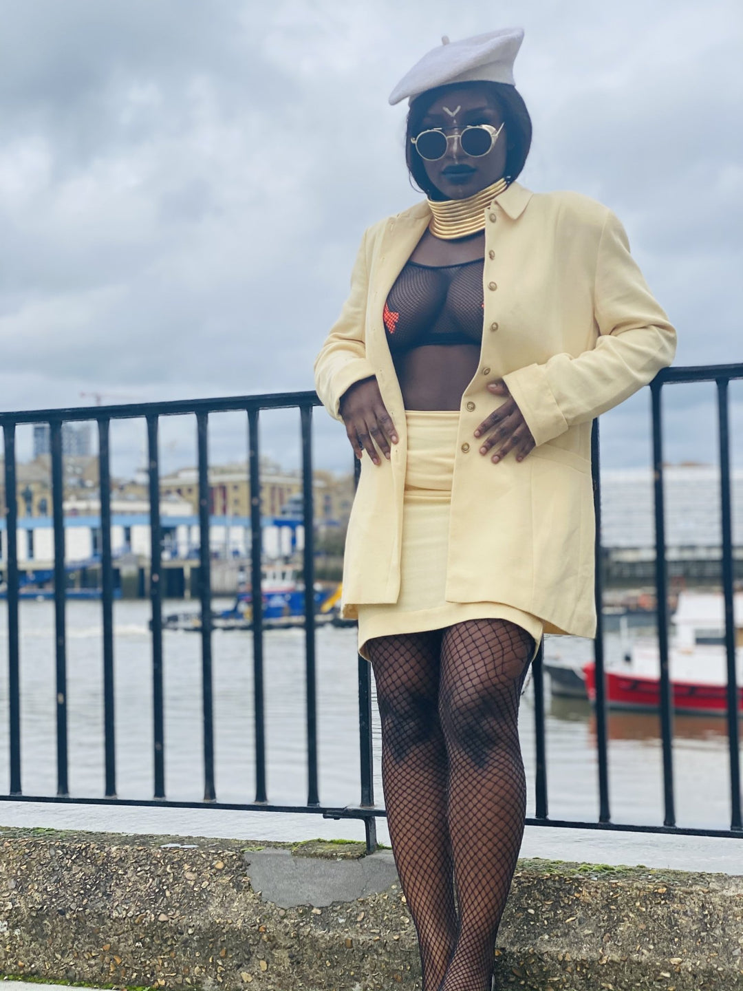 Baby Magnolia Mini Dress, Mini Skirt + Long Blazer Suit - One Wear Freedom 