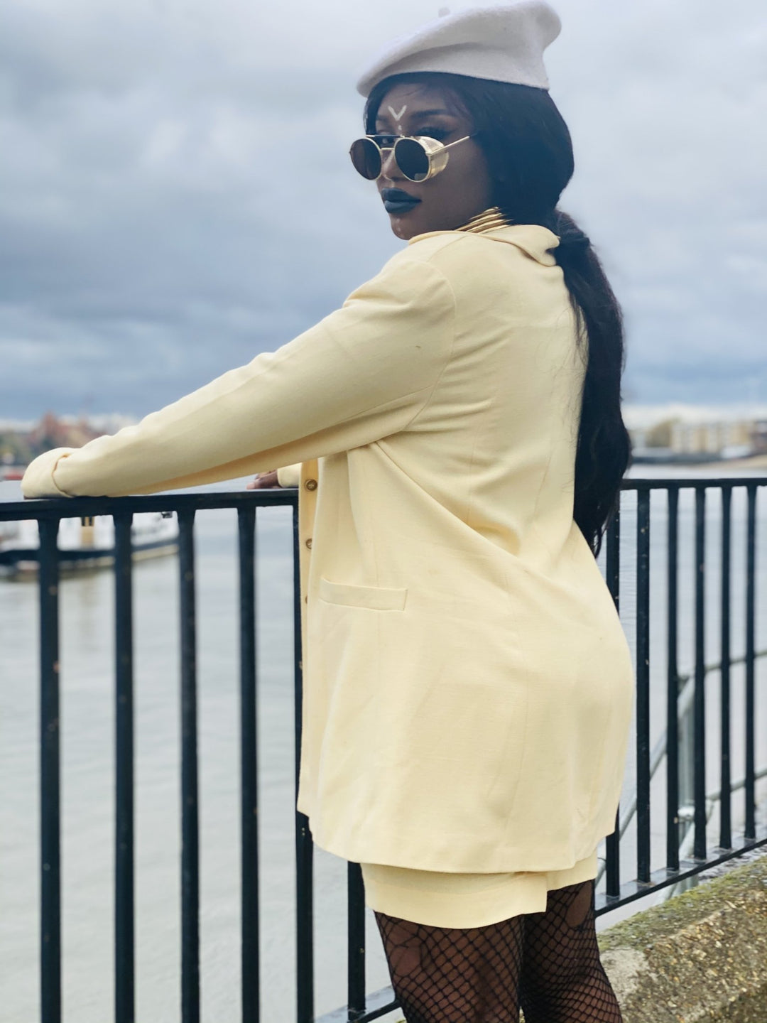 Baby Magnolia Mini Dress, Mini Skirt + Long Blazer Suit - One Wear Freedom 