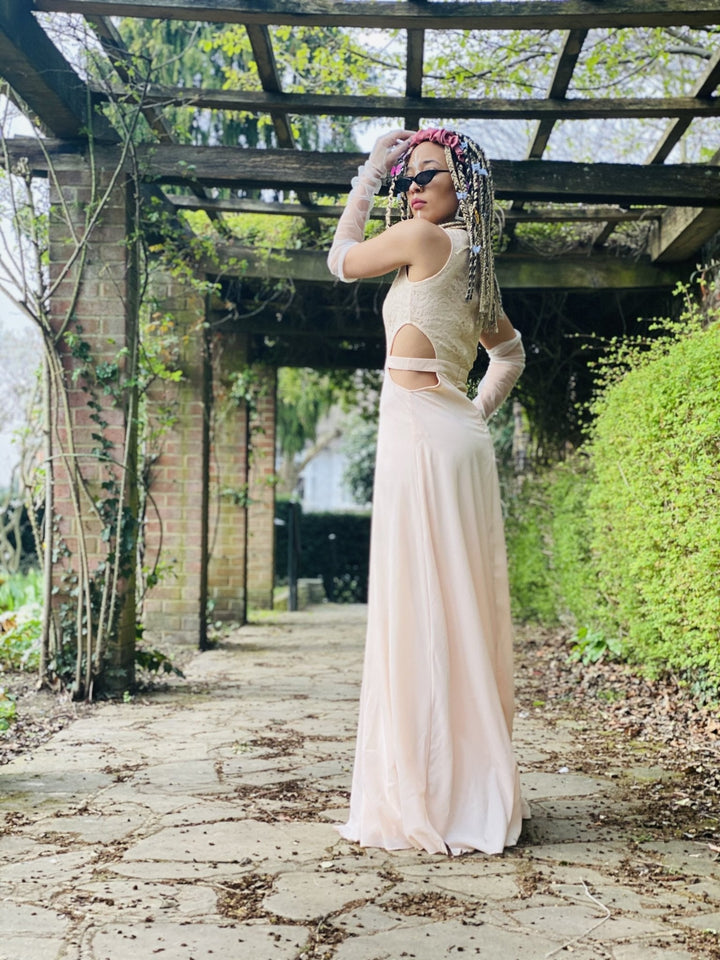 Baby Peony Lace Cut-Out Gown - One Wear Freedom 