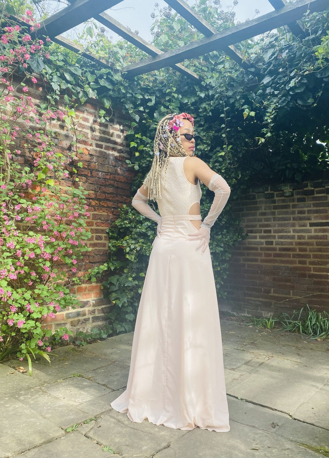 Baby Peony Lace Cut-Out Gown - One Wear Freedom 