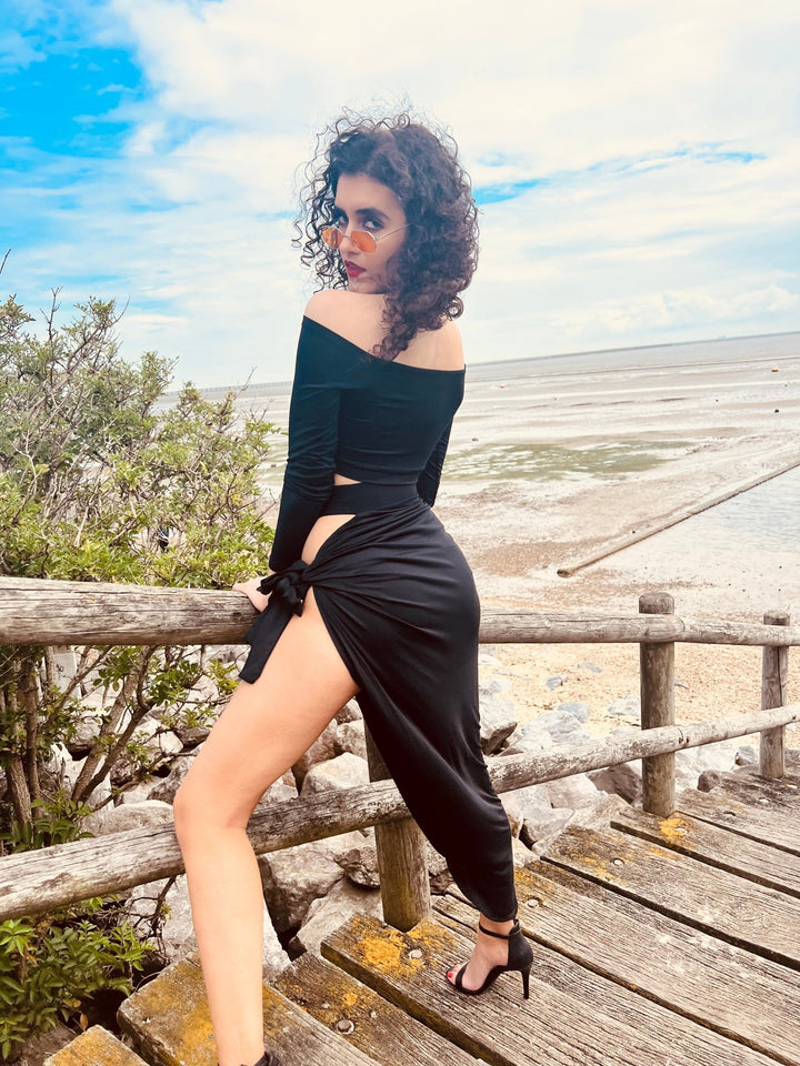 Black Cut-Me-Out Co-ord - One Wear Freedom 