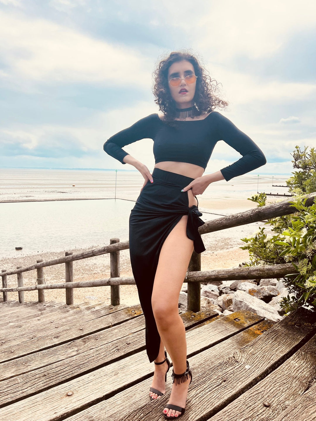 Black Cut-Me-Out Co-ord - One Wear Freedom 