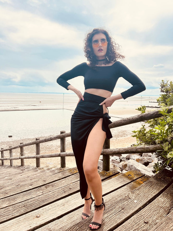 Black Cut-Me-Out Co-ord - One Wear Freedom 