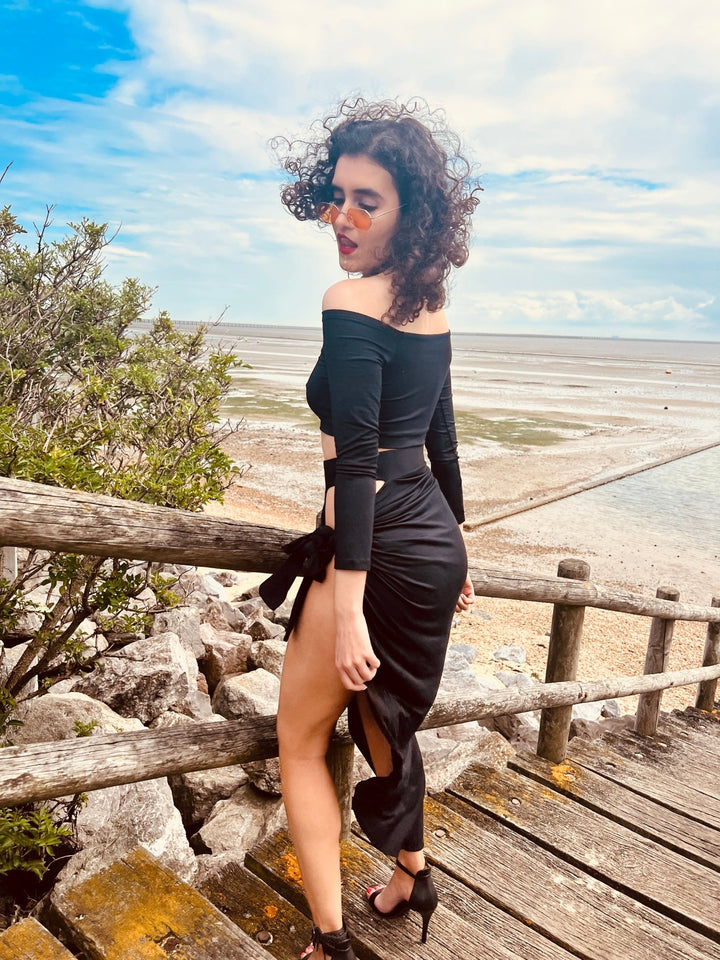 Black Cut-Me-Out Co-ord - One Wear Freedom 