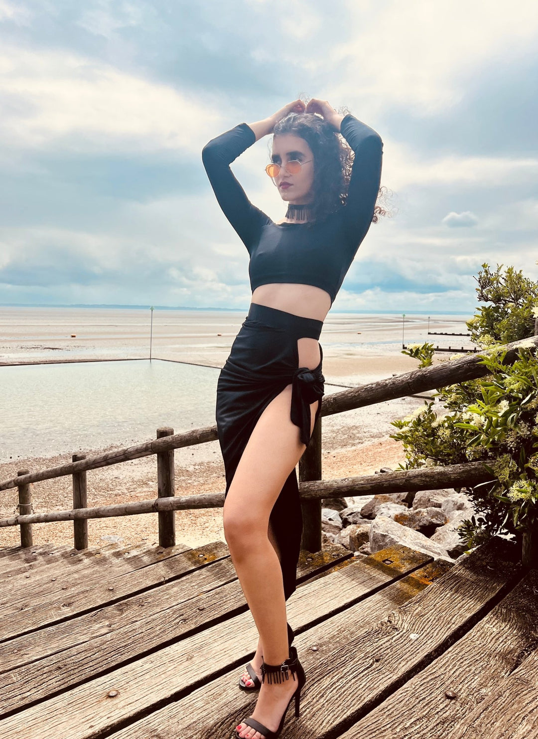 Black Cut-Me-Out Co-ord - One Wear Freedom 