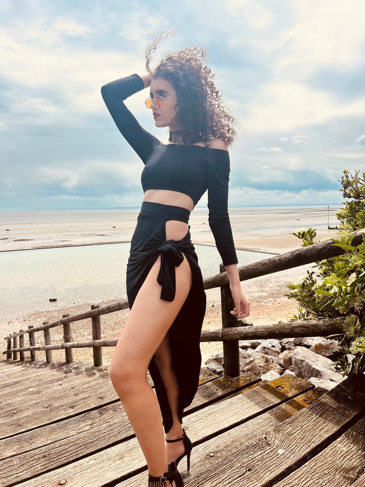 Black Cut-Me-Out Co-ord - One Wear Freedom 