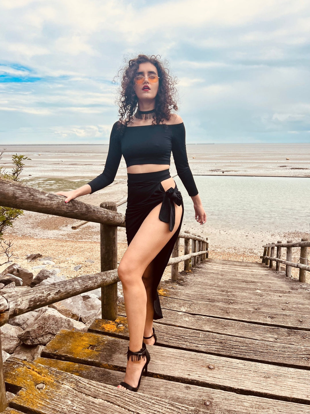 Black Cut-Me-Out Co-ord - One Wear Freedom 