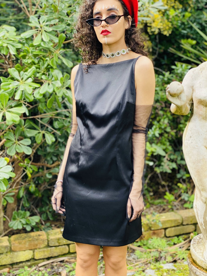 Black Satin LBD - One Wear Freedom 