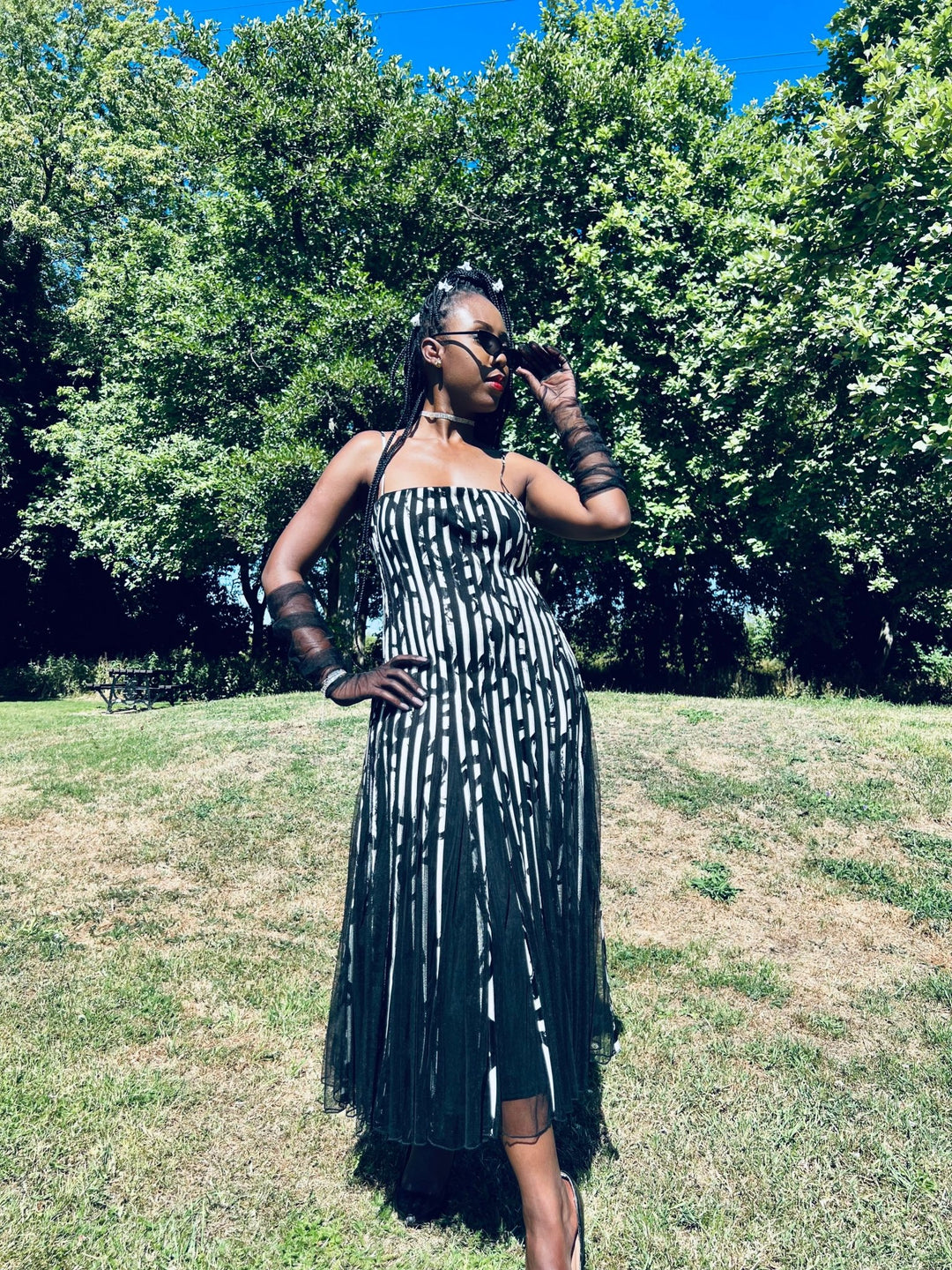 Black White + Flapper All Over - One Wear Freedom 