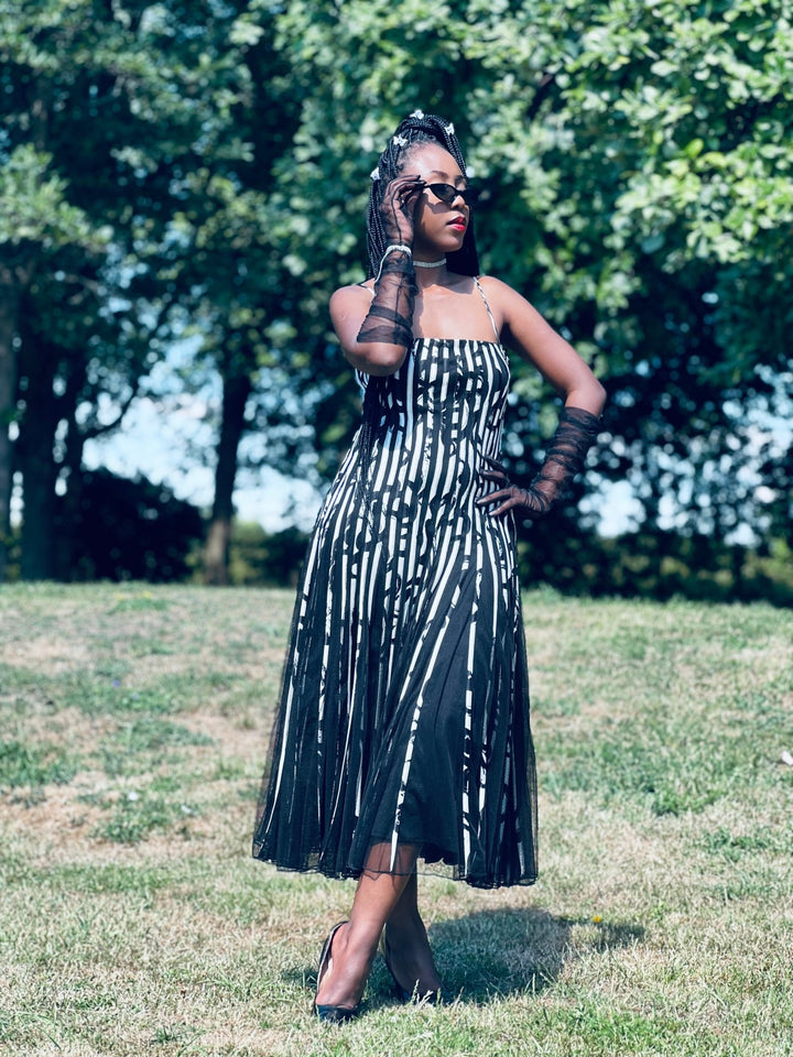 Black White + Flapper All Over - One Wear Freedom 