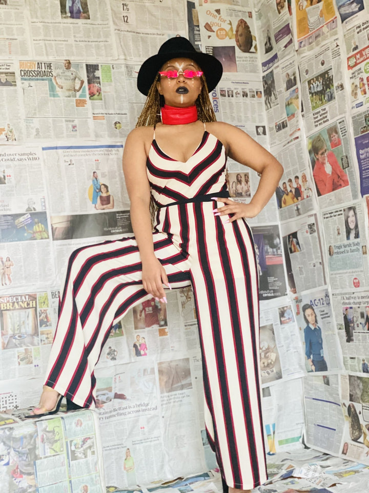 Black, White n Red All Over - One Wear Freedom 