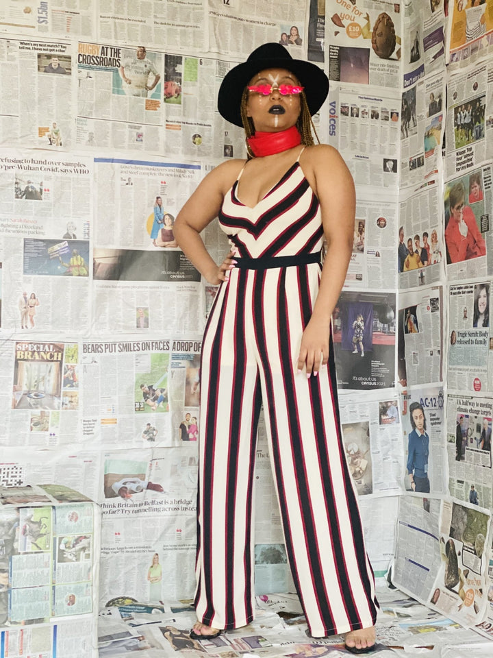 Black, White n Red All Over - One Wear Freedom 