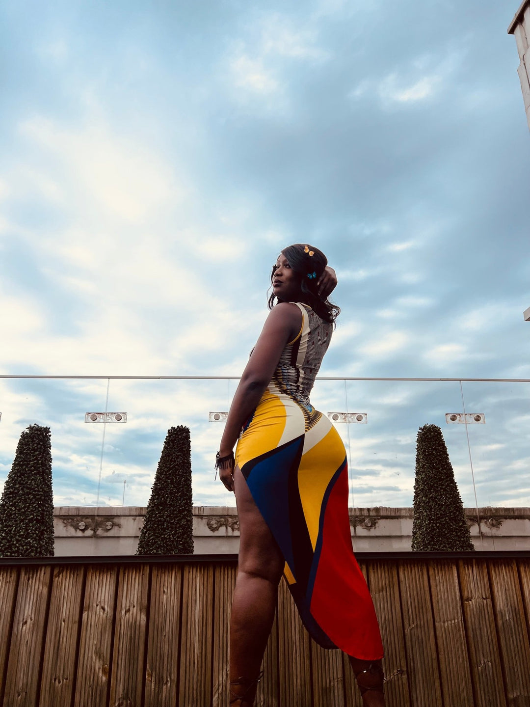 Bold + Beautiful Multi Print Dress - One Wear Freedom 