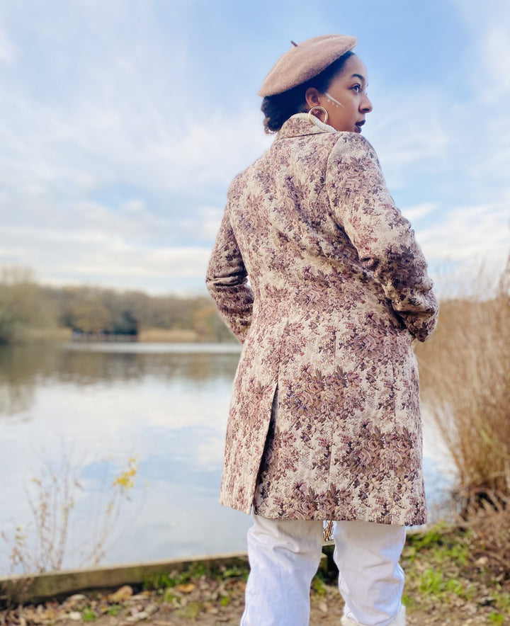 Caramel + Chestnut Flower Coat - One Wear Freedom 
