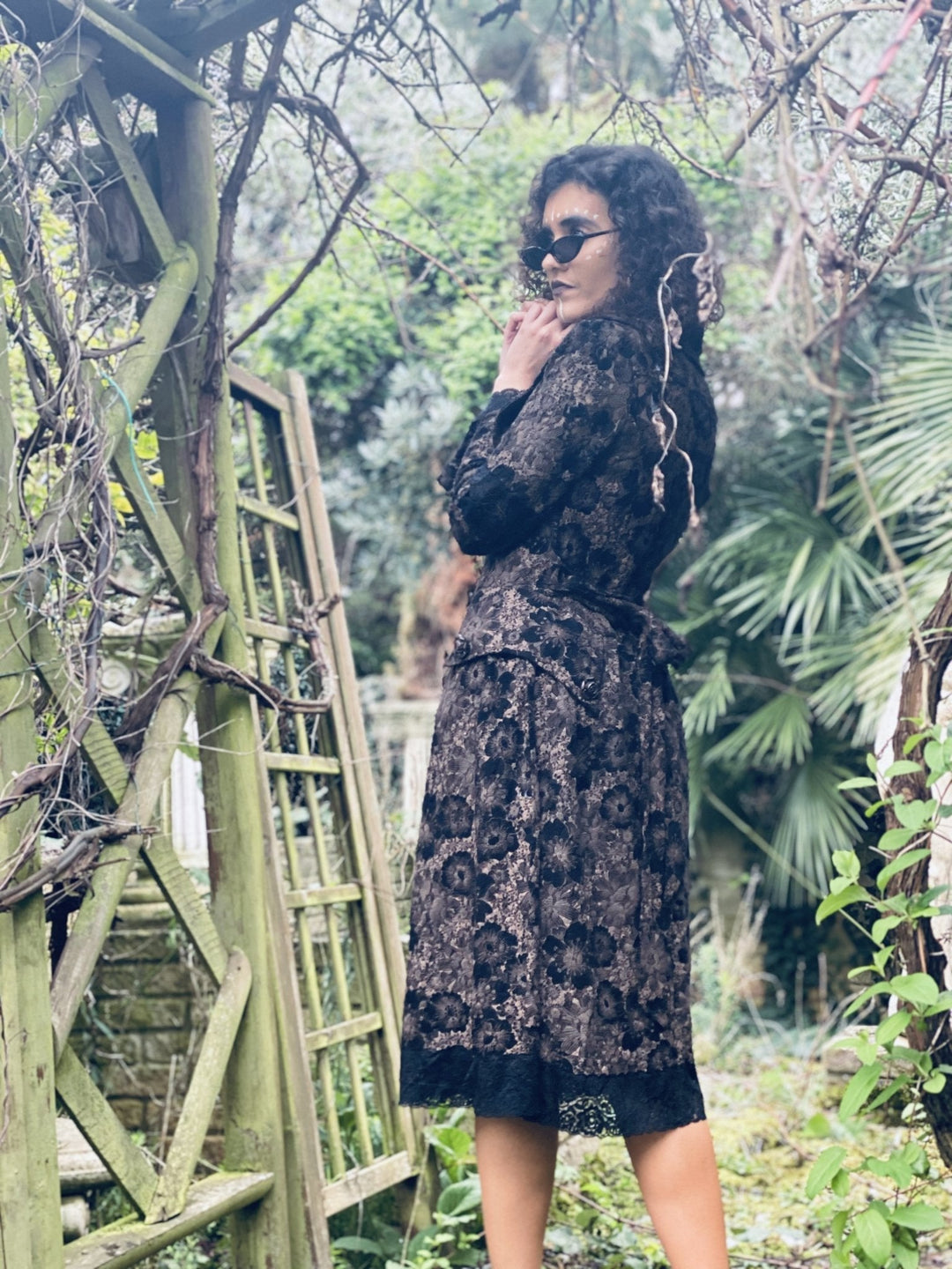 Caramel + Dark Chocolate Lace Plush Coat - One Wear Freedom 