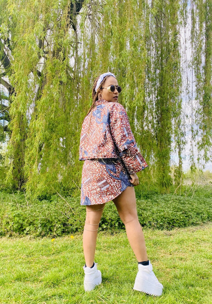 Chestnut Veikau Multi-Purpose Oversized Shirt Combo - One Wear Freedom 