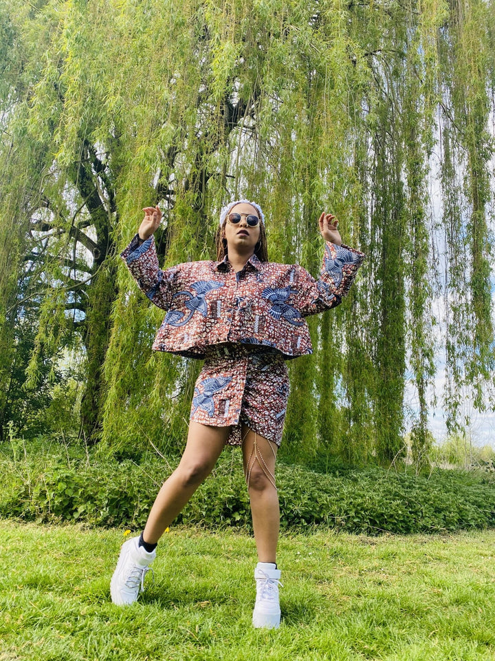 Chestnut Veikau Multi-Purpose Oversized Shirt Combo - One Wear Freedom 