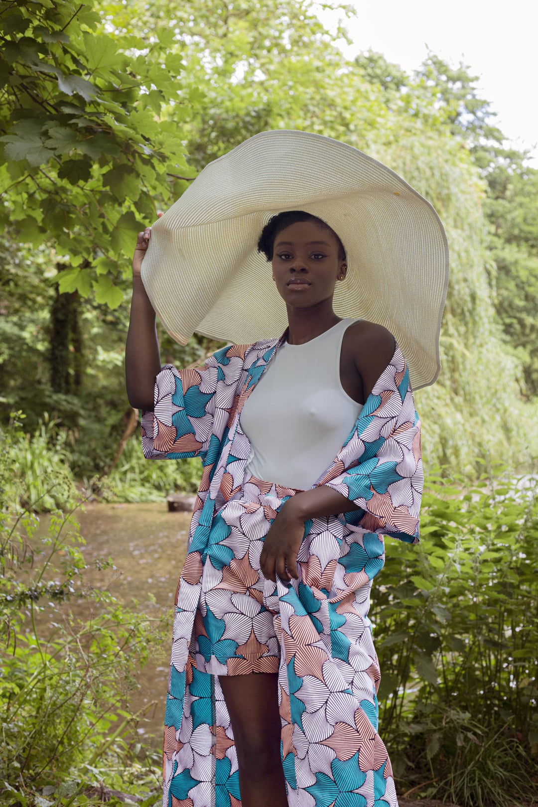 Chioma Shorts + Shizel Kimono Co-ord - One Wear Freedom 