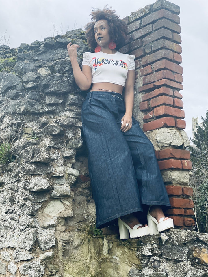 Cool Baby Super Flare Jeans - One Wear Freedom - Front main