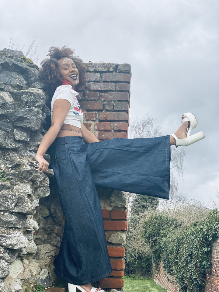 Cool Baby Super Flare Jeans - One Wear Freedom - Side Full Leg