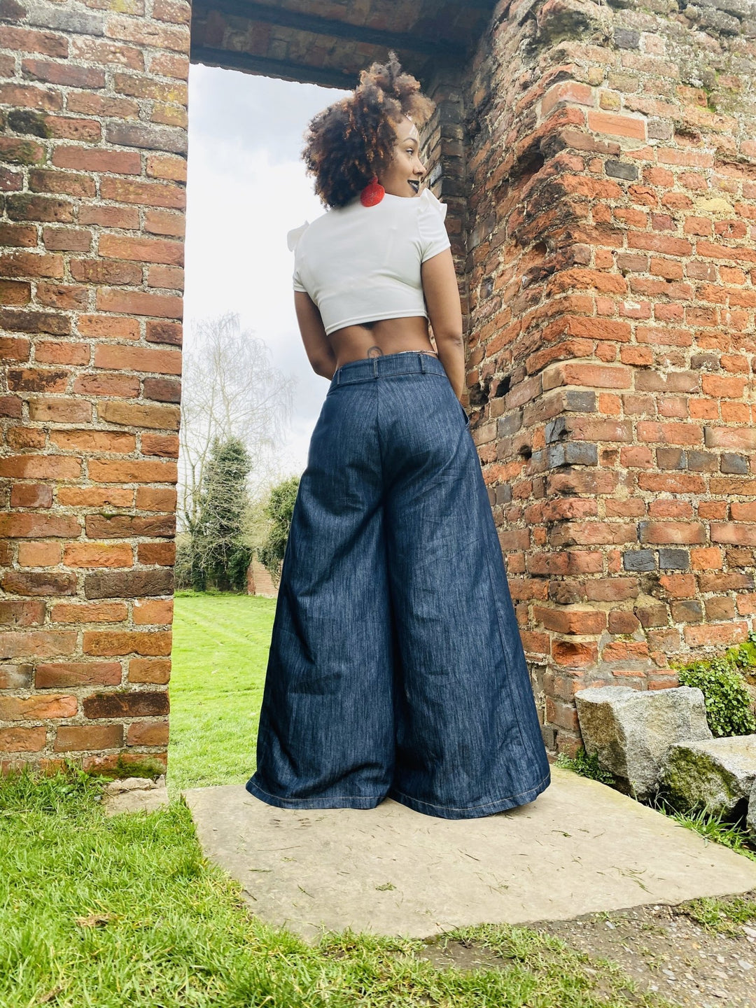 Cool Baby Super Flare Jeans - One Wear Freedom - Back