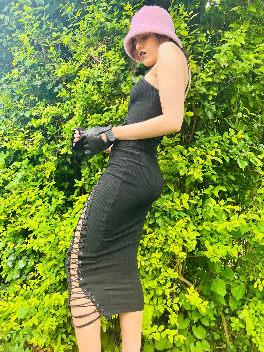 Double-Trouble Lace-Up Dress - One Wear Freedom 
