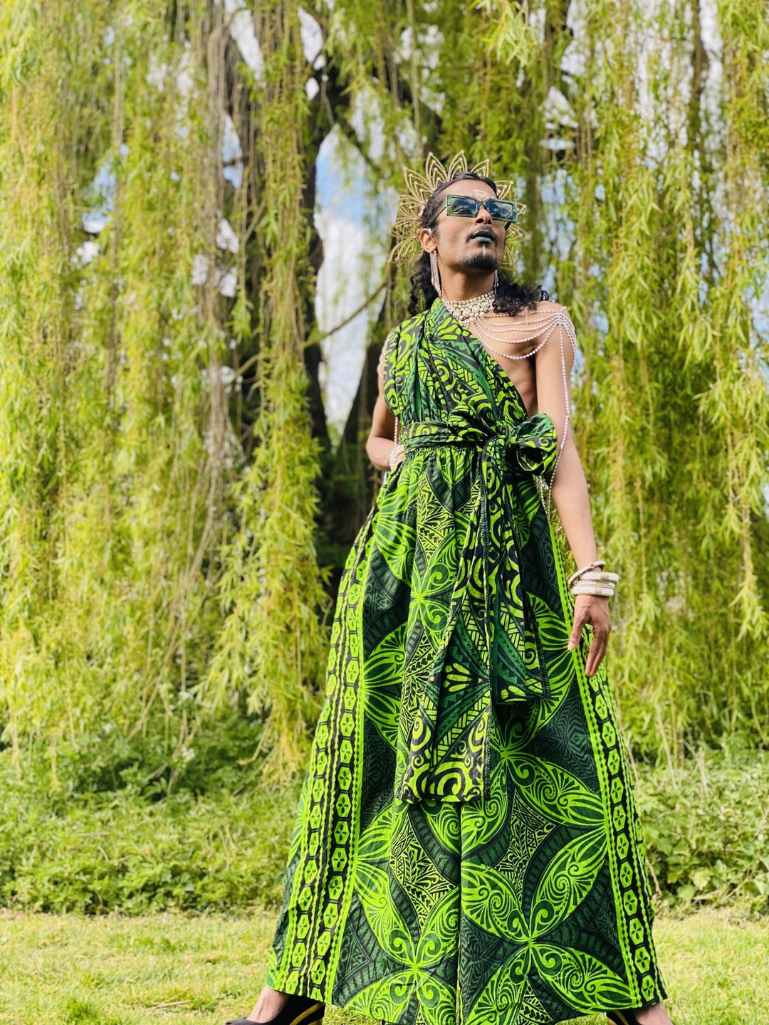 Evergreen Fiji Multi-Wrap Jumpsuit - One Wear Freedom 