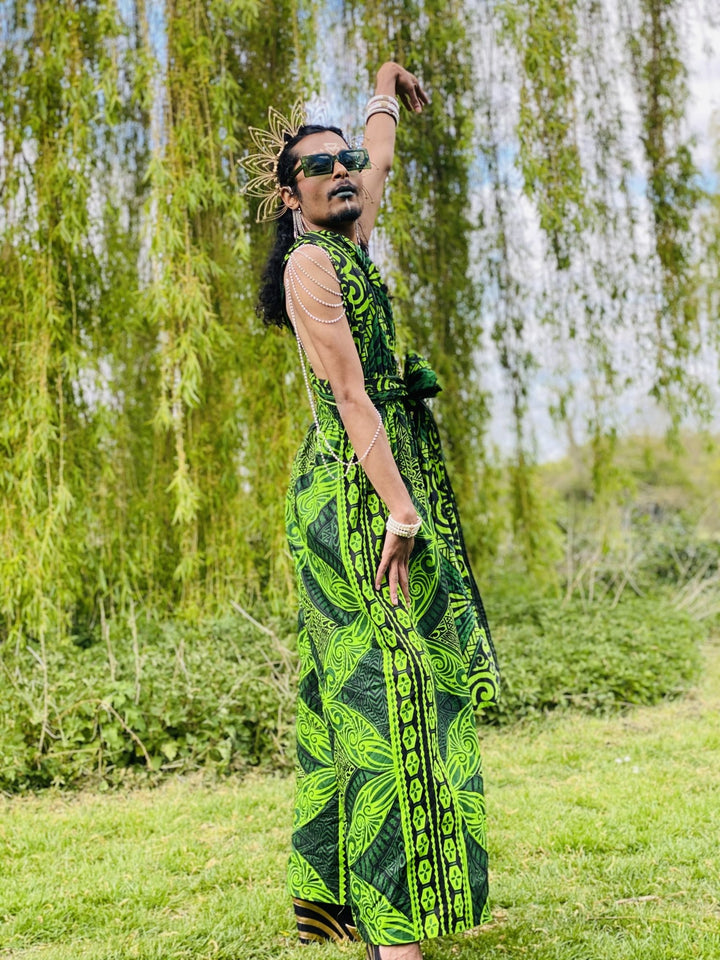 Evergreen Fiji Multi-Wrap Jumpsuit - One Wear Freedom 