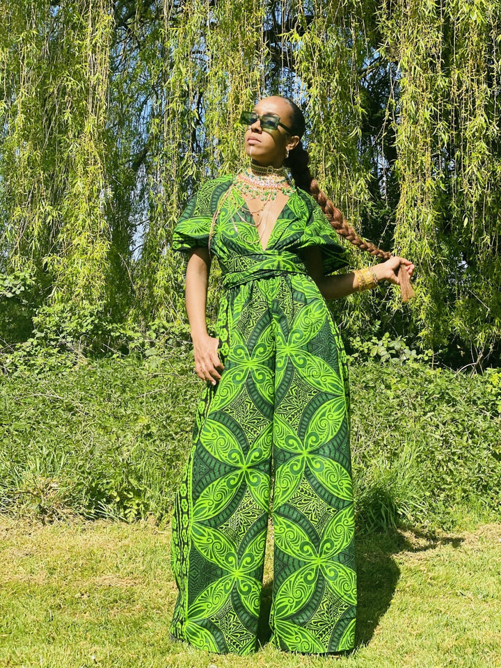 Evergreen Fiji Multi-Wrap Jumpsuit - One Wear Freedom 