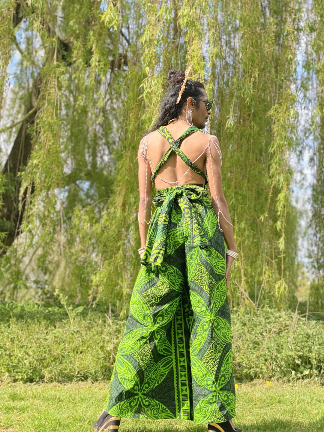 Evergreen Fiji Multi-Wrap Jumpsuit - One Wear Freedom 