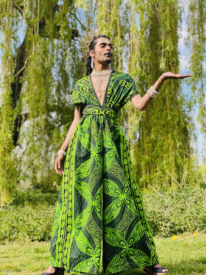 Evergreen Fiji Multi-Wrap Jumpsuit - One Wear Freedom 