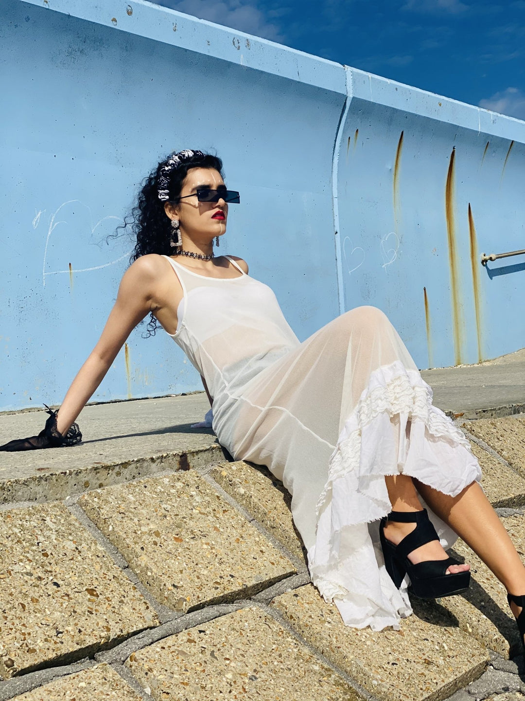 Forget Me Never Mesh Maxi Dress - One Wear Freedom 