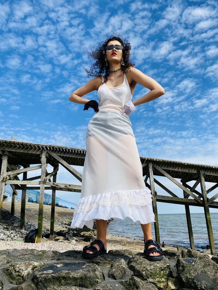 Forget Me Never Mesh Maxi Dress - One Wear Freedom 