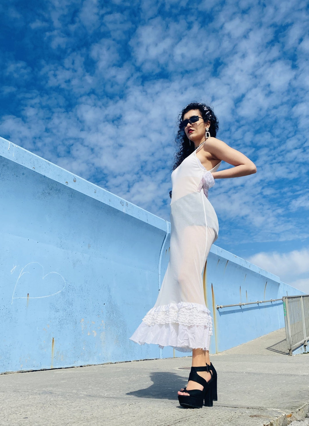 Forget Me Never Mesh Maxi Dress - One Wear Freedom 